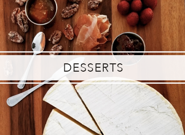 Michael John's French-American Steakhouse Desserts Menu