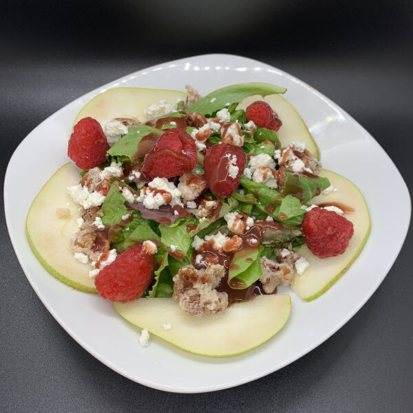 Bartlett Pear & Goat Cheese Salad Michael Johns Restaurant