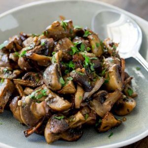 Garlic Sautéed Mushrooms