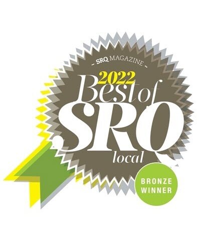 SRQ Magazine Bronze Best Romantic Restaurant 2022